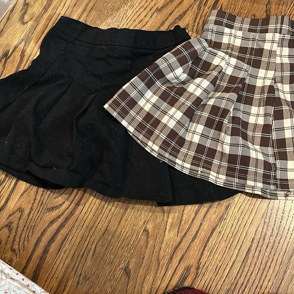 3 school girl skirts Full Tilt & BDG XS